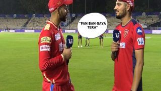 Fan Ban Gaya Tera: PBKS Star Debutant Vaibhav Arora to Another Debutant Jitesh Sharma | Watch IPL 2022 Post-Win Interview